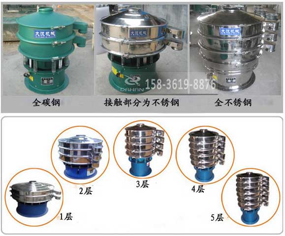 灰鈣粉振動(dòng)篩分機(jī)型號(hào)